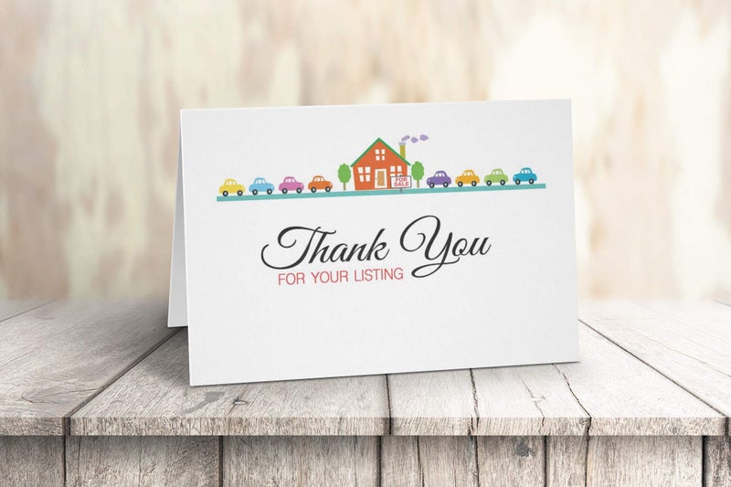 Stonehouse Collection | Thank You For The Listing | Real Estate Note Card | 10 Boxed Cards & Envelopes (Standard) - Image 3